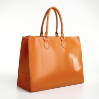 Сумка женская на молнии, цвет рыжий Сумка женская на молнии, цвет рыжий