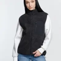 Жилет унисекс Fury BW, темно-серый (графит), размер S