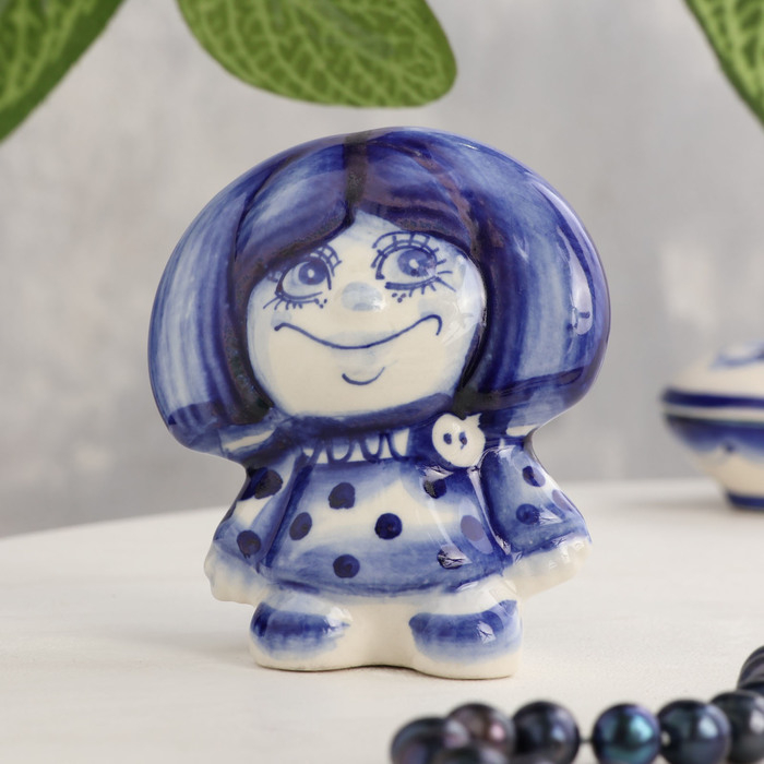 Сувенир &laquo;Домовёнок&raquo;,  гжель