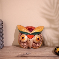 Маска "Сова" дерево 21х17х8 см Маска "Сова" дерево 21х17х8 см