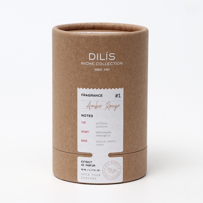 Духи женские Dilis Niche Collection Amber Rouge, 50 мл Духи женские Dilis Niche Collection Amber Rouge, 50 мл
