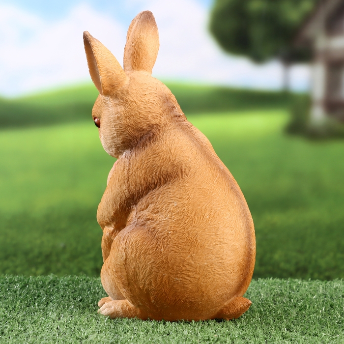 Садовая фигура Садовая фигура "Зайчиха с зайчонком" 13х12х25см