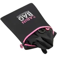 Сумка дорожная Compact Neon, черная с розовым Сумка дорожная Compact Neon, черная с розовым