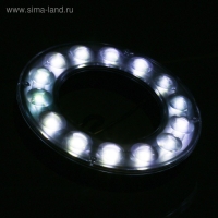 Фонарь кемпинговый, 14 LED, 11 х 11 см, 3 режима, 4 ААА