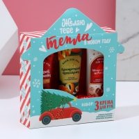 Подарочный набор косметики &laquo;Тепла в Новом Году!&raquo;, крем для рук, 3 х 30 мл, ЧИСТОЕ СЧАСТЬЕ