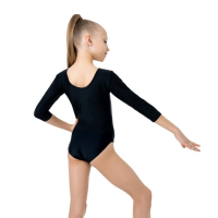 Купальник для гимнастики и танцев Grace Dance, р. 32, цвет чёрный