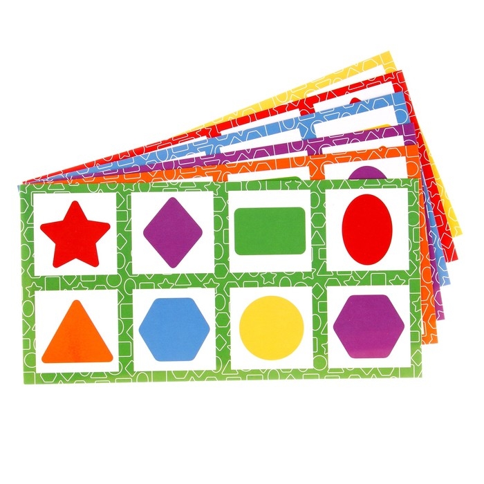 Лото деревянное &laquo;Цвета, формы&raquo;