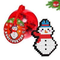 Конструктор в шаре &laquo;Снеговик&raquo;, 286 деталей