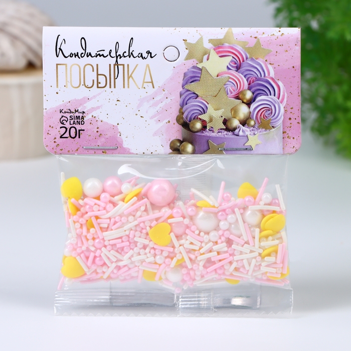 Кондитерская посыпка &laquo;Бесконечная нежность&raquo;, 20 г