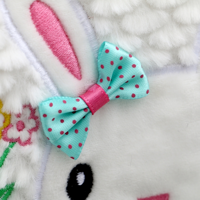 Сумка детская &laquo;Зайка с бантиком&raquo;, 20 см, цвет белый