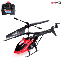 Вертолёт радиоуправляемый &laquo;Воздушный король&raquo;, работает от аккумулятора, цвет красный
