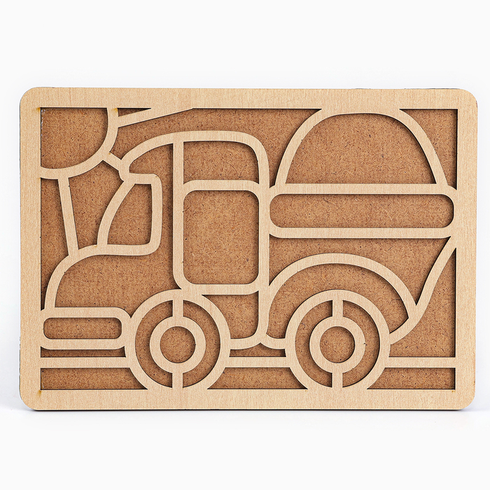 Пластилиновые картинки &laquo;Машина&raquo;