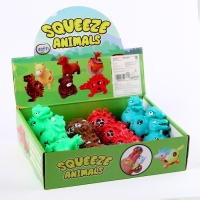 Мялка «Динозавр», цвета МИКС Мялка «Динозавр», цвета МИКС