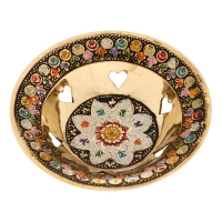 Блюдо латунь "Красота" 10х10х3 см