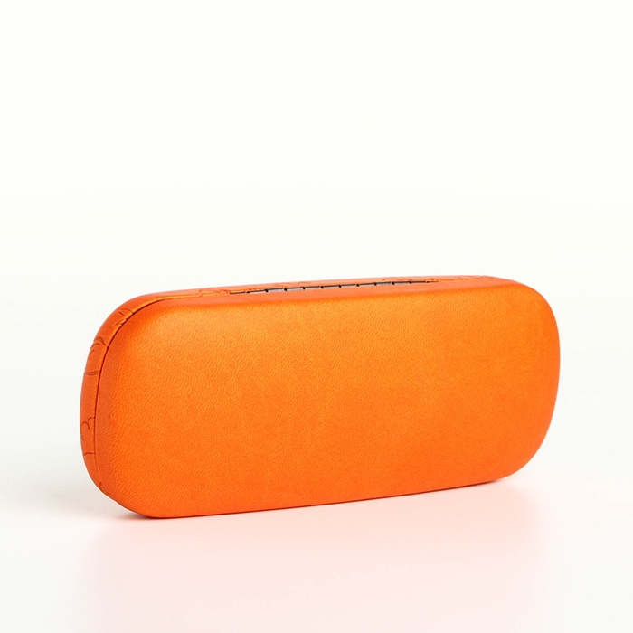 Футляр для очков на хлопушке &laquo;Выбражулька&raquo;, длина 16 см, цвет оранжевый