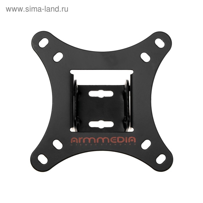 Кронштейн ARM Media LCD-02, для ТВ, наклонный, 15-32 Кронштейн ARM Media LCD-02, для ТВ, наклонный, 15-32", 30 мм от стены, черный