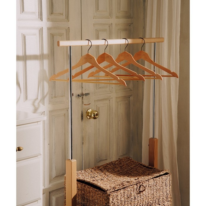 Плечики - вешалки для одежды SL Home, 4 шт, дерево лотос, 44×24,5 см Плечики - вешалки для одежды SL Home, 4 шт, дерево лотос, 44×24,5 см