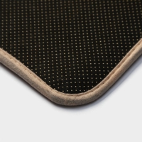 Коврики для ванной и туалета Доляна &laquo;Софт&raquo;, 2 шт: 40&times;50 см, 50&times;80 см, цвет бежевый