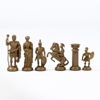 Шахматы польские деревянные Madon "Спартанские", 49 х 49 см, король h-10 см, утяжелённые Шахматы польские деревянные Madon "Спартанские", 49 х 49 см, король h-10 см, утяжелённые