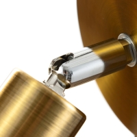 Спот "Дарни" Е27 40Вт бронза 10х10х10см Спот "Дарни" Е27 40Вт бронза 10х10х10см