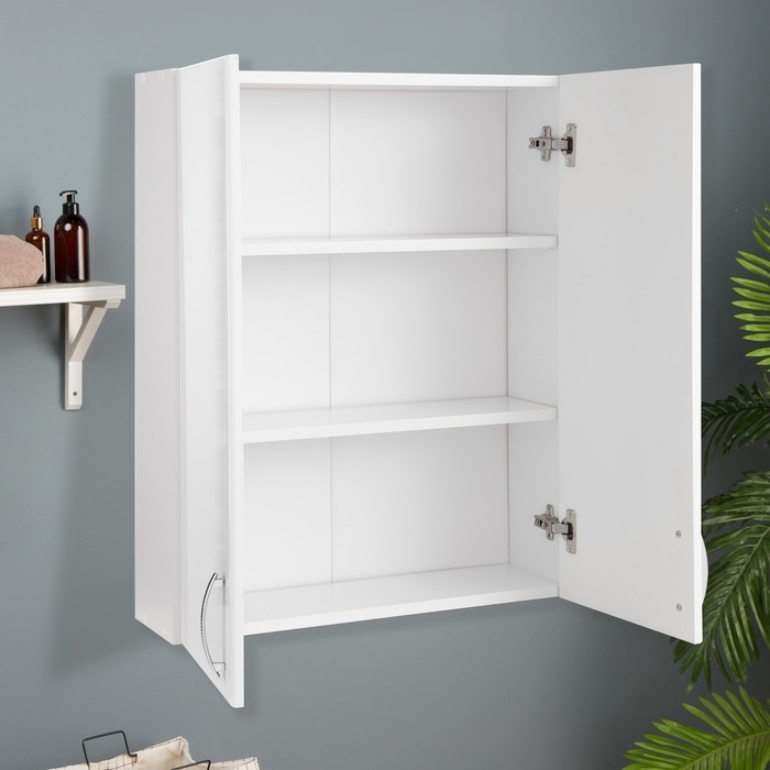 Шкаф подвесной для ванной комнаты  "Сити ПШ 600" (Д), 60 х 75 х 18 см