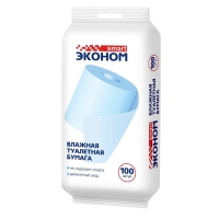 Туалетная бумага влажная Эконом smart, 100 шт Туалетная бумага влажная Эконом smart, 100 шт
