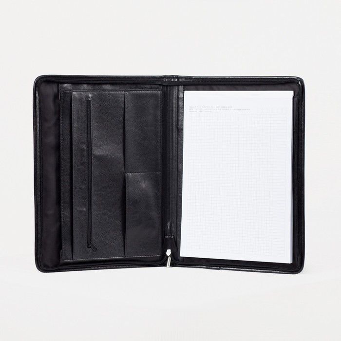 Папка для документов &laquo;Алекс&raquo;, А4, цвет чёрный