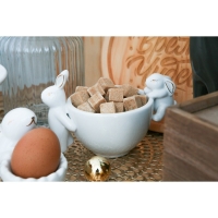 Салатник Доляна &laquo;Зайка в золотом&raquo;, 240 мл, 15,5&times;10&times;10см