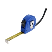 Рулетка ТУНДРА, пластиковый корпус, 3 фиксатора, 5 м х 19 мм Рулетка ТУНДРА, пластиковый корпус, 3 фиксатора, 5 м х 19 мм