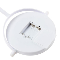 Зеркало Luazon KZ-04, подсветка, настольное, 19.5 &times; 13 &times; 29.5 см, 4хААА, сенсорная кнопка