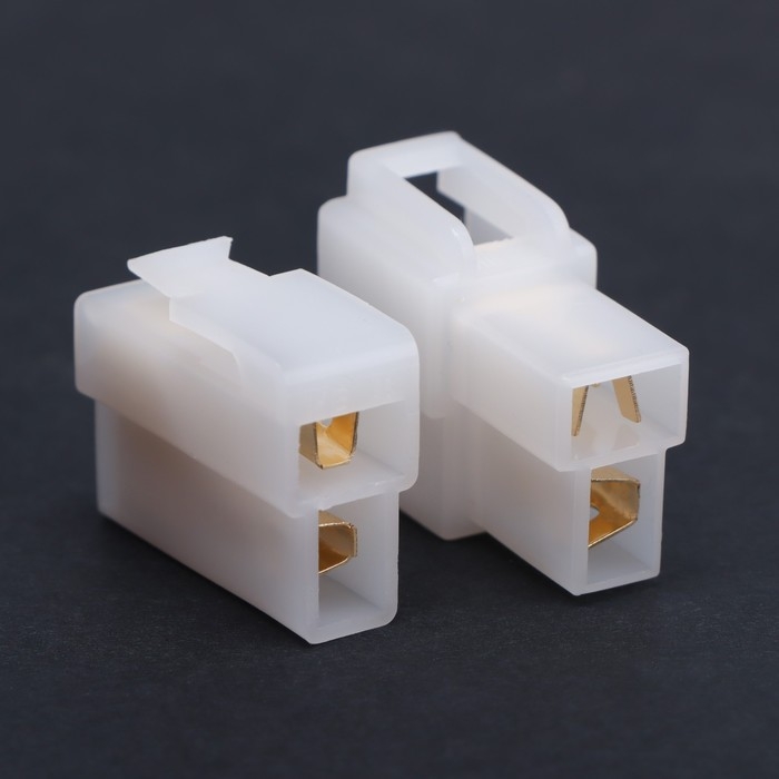 Разъем автомобильный, штекер-гнездо DJ7021-6.3-11/21, 2 контакта, набор 10 шт Разъем автомобильный, штекер-гнездо DJ7021-6.3-11/21, 2 контакта, набор 10 шт