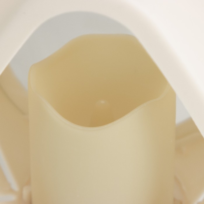 Ночник Ночник "Фонарь средний" LED от батареек 3хААА белый 15х8,5х22 см