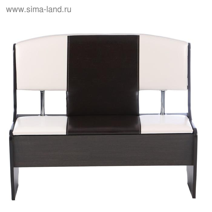 Скамья от кухонного уголка София, 1040х450х880, Венге/Кожзам