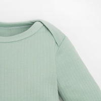 Комплект: боди, шапочка и брюки Крошка Я &laquo;Зайчик&raquo;, рост 86-92 см