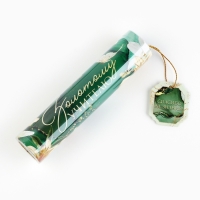 Ручка шариковая синяя паста в тубусе &laquo;Золотому учителю&laquo;&raquo; пишущий узел 1 мм