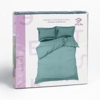 Постельное бельё Этель 2 сп Green paradise 175х215, 200х215, 50х70+3-2 шт, мако-сатин, 114г/м2 Постельное бельё Этель 2 сп Green paradise 175х215, 200х215, 50х70+3-2 шт, мако-сатин, 114г/м2