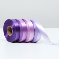 Лента для декора и подарков, сиреневый, 2 см х 45 м Лента для декора и подарков, сиреневый, 2 см х 45 м