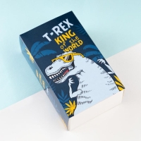 Набор детских носков KAFTAN "T-REX" 3 пары, размер 16-18 Набор детских носков KAFTAN "T-REX" 3 пары, размер 16-18