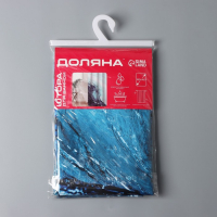 Штора для ванны Доляна WAVE, с люверсами, 180×180 см, полиэстер Штора для ванны Доляна WAVE, с люверсами, 180×180 см, полиэстер