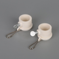 Пластиковые анти-наматывающие крепления для флага, флагштока, d-2.5 см, 2 шт Пластиковые анти-наматывающие крепления для флага, флагштока, d-2.5 см, 2 шт