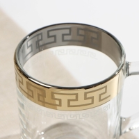 Набор гравированных кружек &laquo;Барокко&raquo;, 200 мл, 6 шт