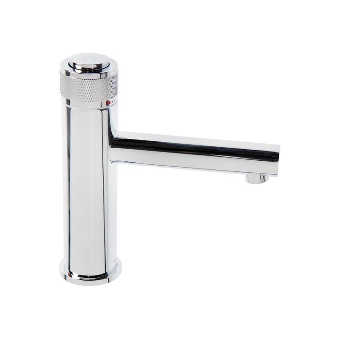 Смеситель для раковины Accoona A90121, нажимной, латунь, картридж 35 мм, хром Смеситель для раковины Accoona A90121, нажимной, латунь, картридж 35 мм, хром