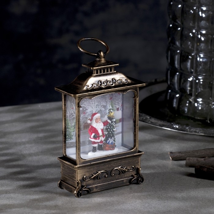 Светодиодная фигура «Дед Мороз и ёлка» 7.6 × 13.5 × 3.2 см, пластик, батарейки AG13х3 (в комплекте), свечение тёплое белое Светодиодная фигура «Дед Мороз и ёлка» 7.6 × 13.5 × 3.2 см, пластик, батарейки AG13х3 (в комплекте), свечение тёплое белое