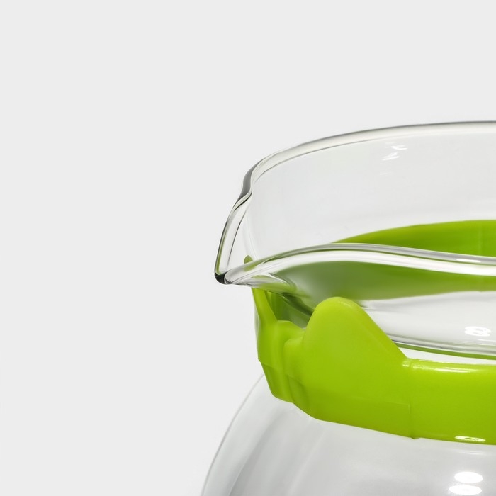 Чайник стеклянный заварочный Доляна &laquo;Лягушонок&raquo;, 750 мл