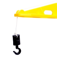 Башенный кран &laquo;Агат&raquo;, на колёсиках, большой