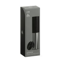 Штопор электрический Luazon LSH- 09, 10 Вт, АКБ, резак для фольги, черный Штопор электрический Luazon LSH- 09, 10 Вт, АКБ, резак для фольги, черный