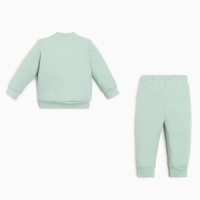 Комплект: джемпер и брюки Крошка Я &laquo;Зайчик&raquo;, рост 74-80 см, цвет оливковый