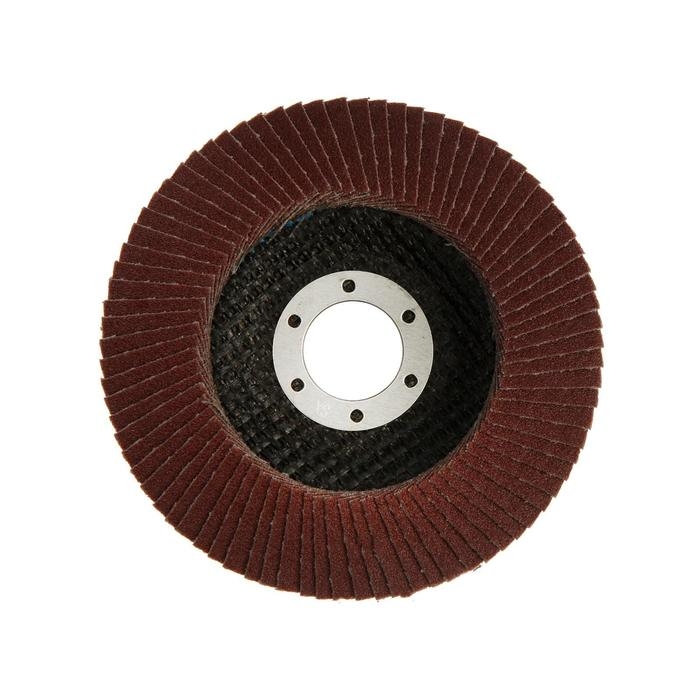 Круг лепестковый торцевой конический ТУНДРА, 115 х 22 мм, Р120 Круг лепестковый торцевой конический ТУНДРА, 115 х 22 мм, Р120