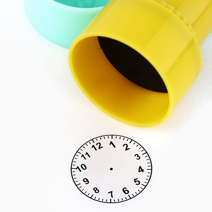 Обучающая детская печать &laquo;Часики&raquo;, 3.9 х 7.8 см, МИКС