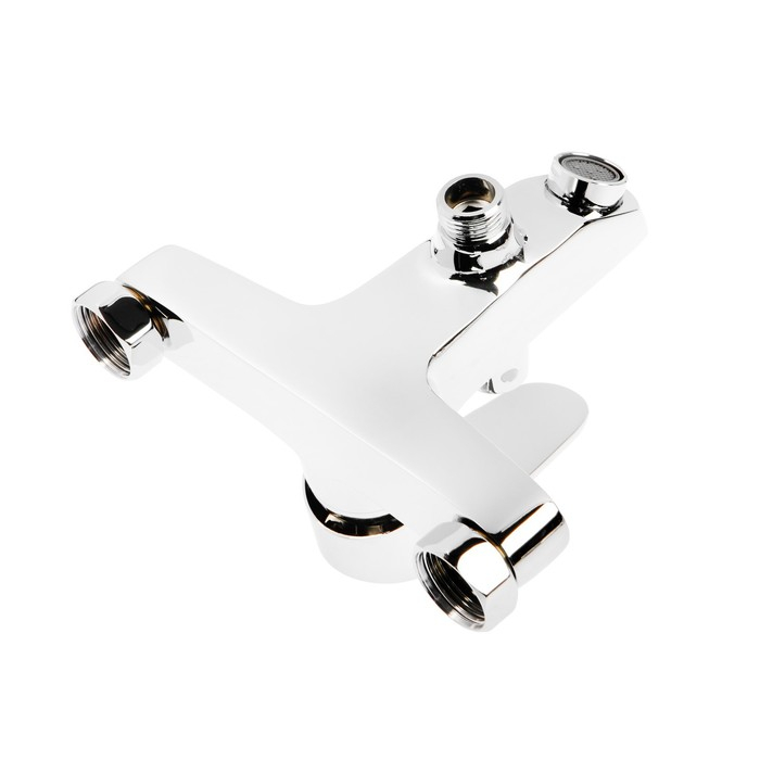 Смеситель для ванны Accoona A6365, однорычажный, короткий излив, хром